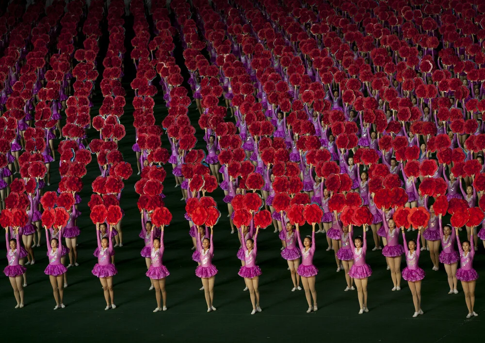 Arirang mass games in Pyongyang, North Korea - Fineart photography by Eric Lafforgue