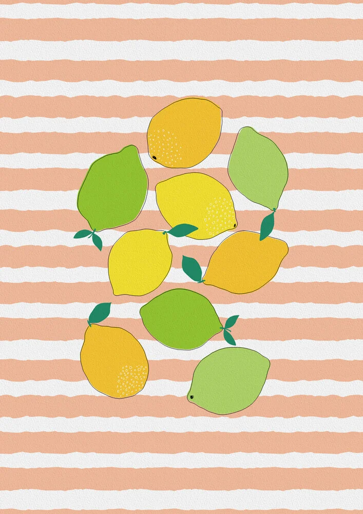 Citrus Crowd - fotokunst von Orara Studio