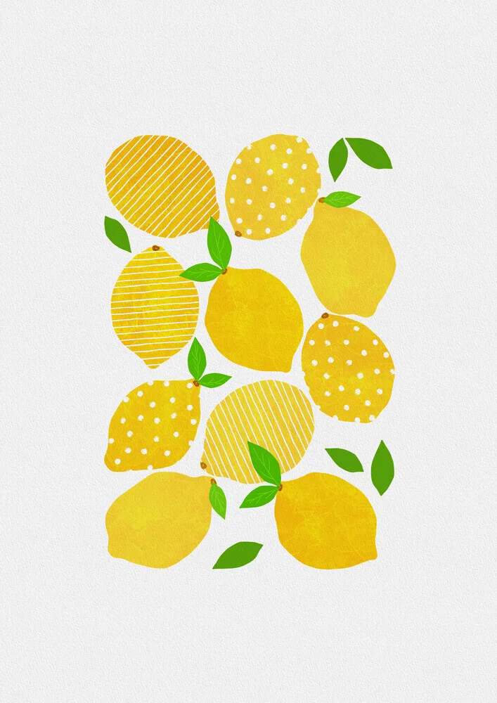 Lemon Crowd - fotokunst von Orara Studio