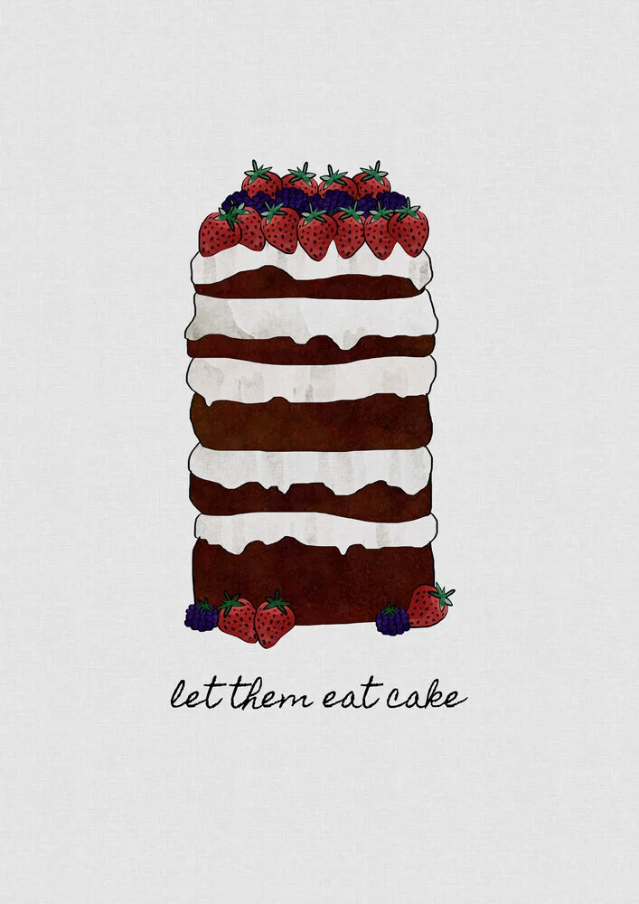 Let Them Eat Cake - fotokunst von Orara Studio