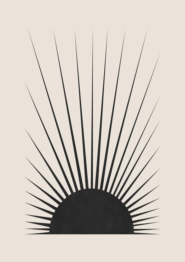 Minimal Sun - Fineart photography by Orara Studio