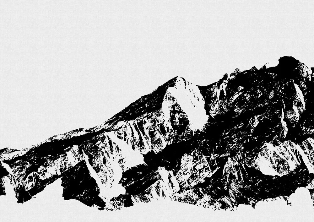 Mountains I - fotokunst von Orara Studio