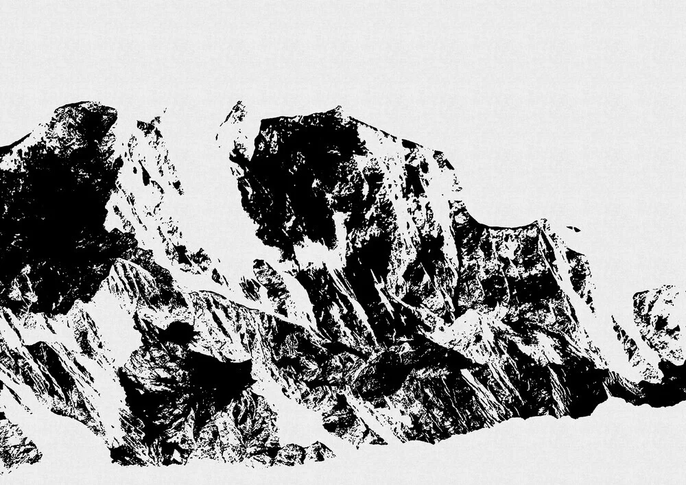Mountains II - fotokunst von Orara Studio