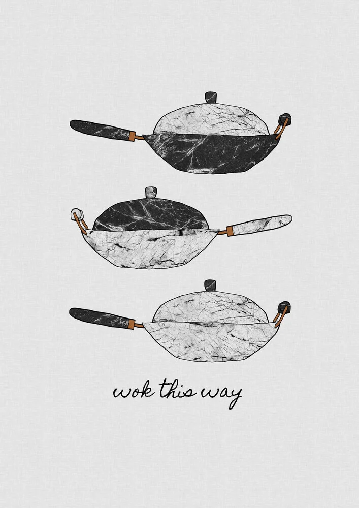 Wok This Way - fotokunst von Orara Studio