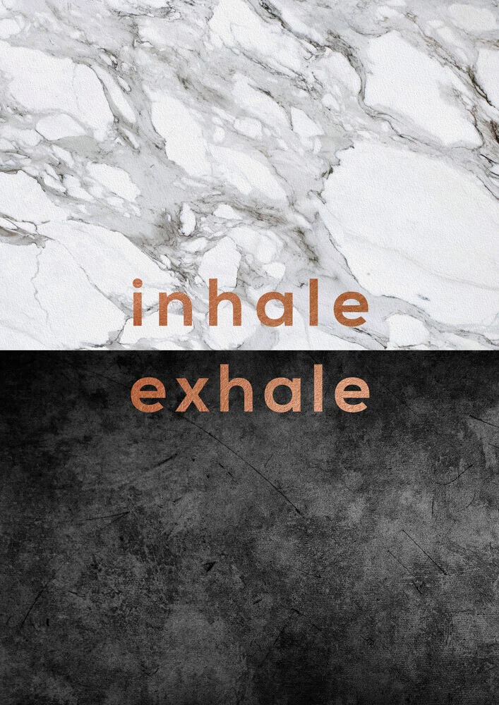 Inhale Exhale - fotokunst von Orara Studio
