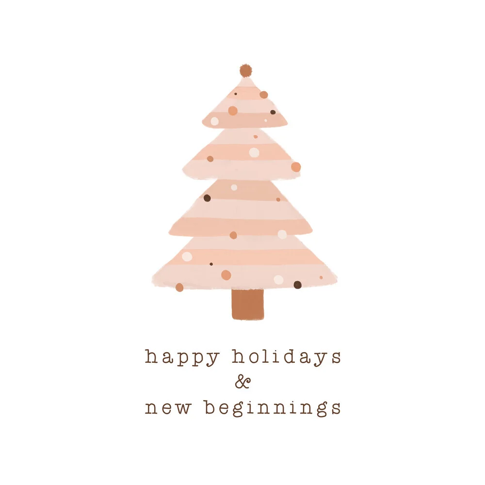 Happy Holidays & New Beginnings - fotokunst von Orara Studio