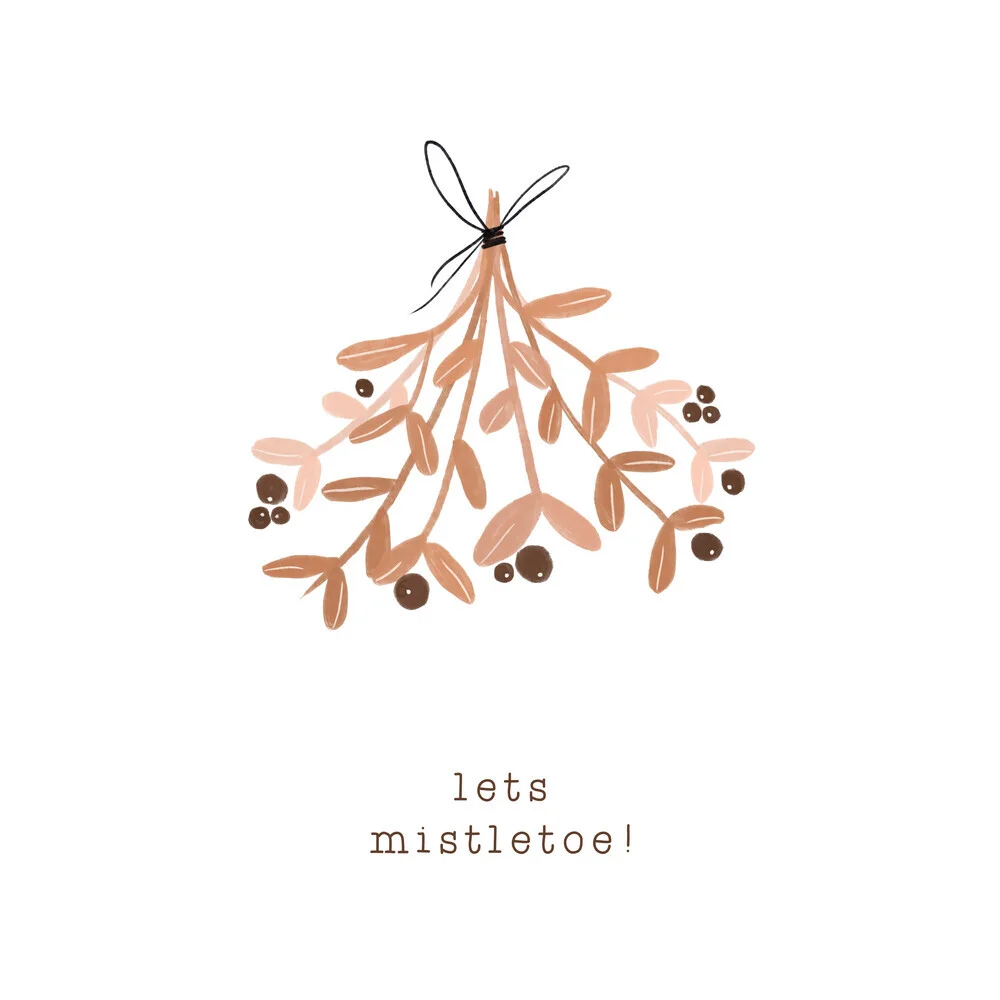 Let's Mistletoe! - fotokunst von Orara Studio