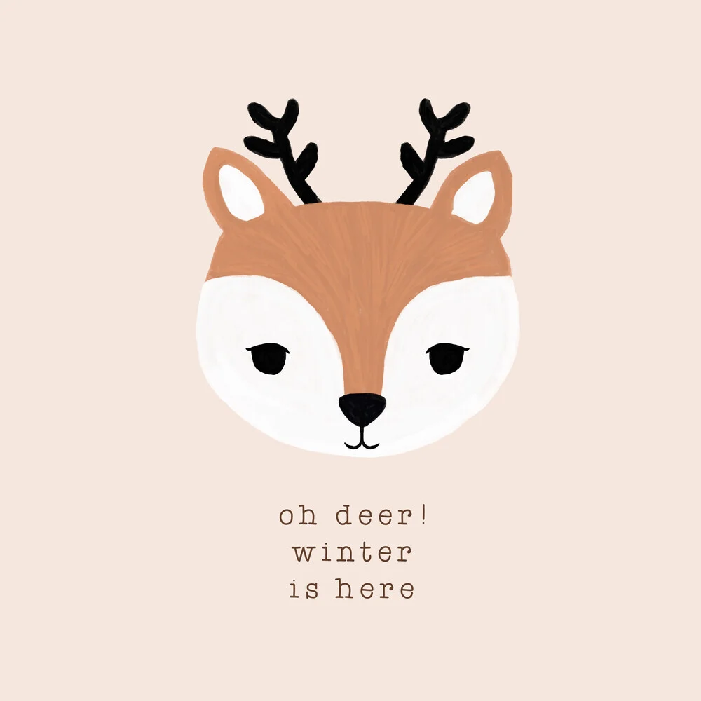 Oh Deer! Winter Is Here II - Fineart photography by Orara Studio