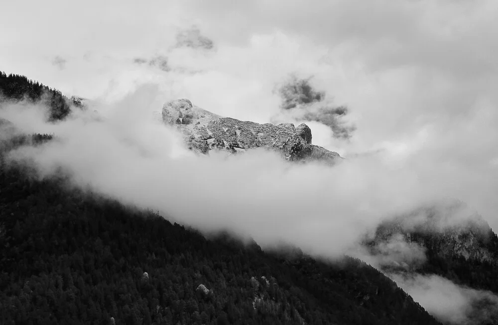 Wolkenberg - fotokunst von Michael Brandone