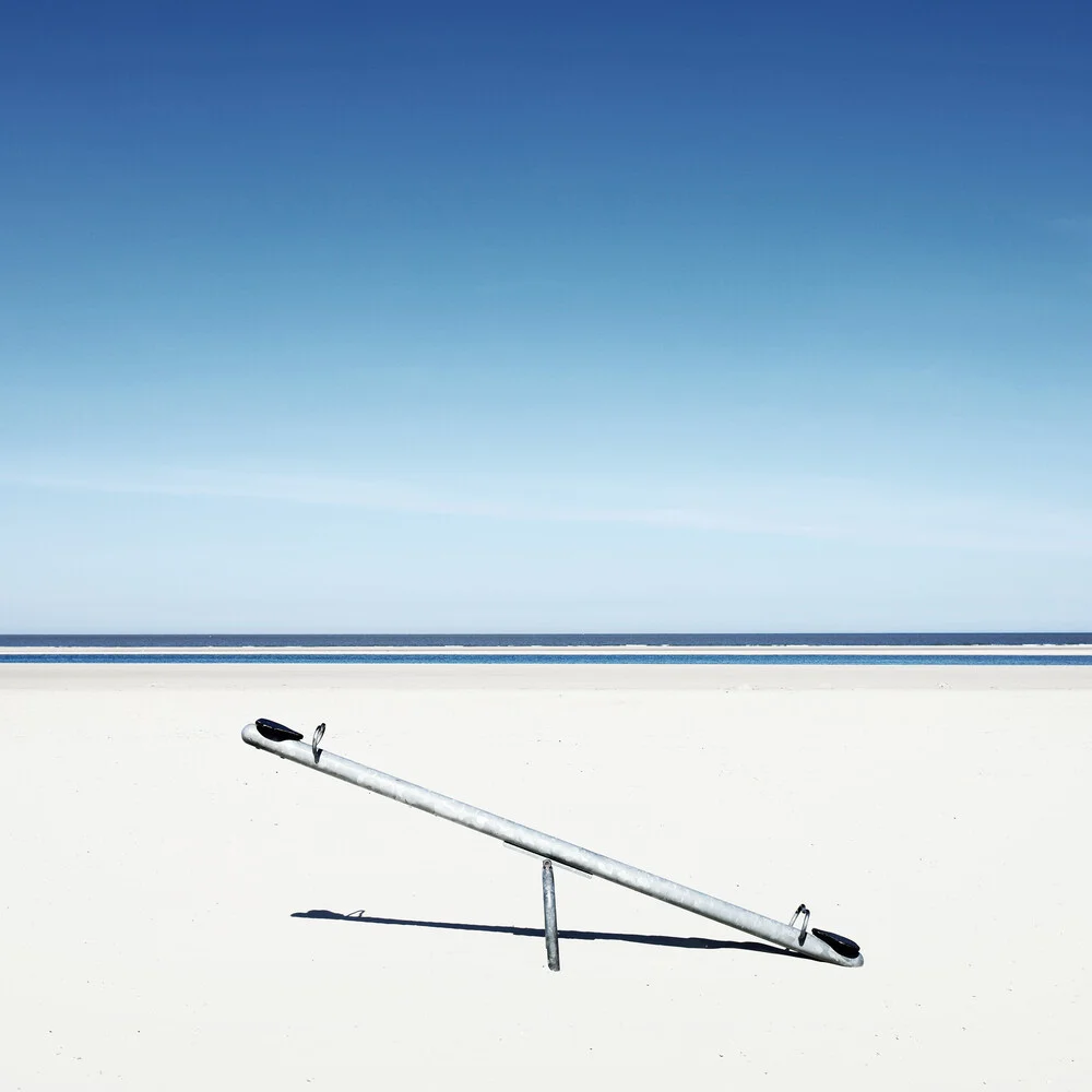 Beach seesaw - Fineart photography by Manuela Deigert