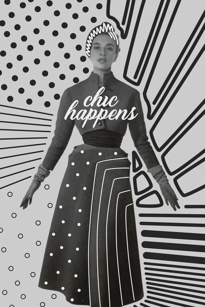 Chic Happens - fotokunst von Amini 54