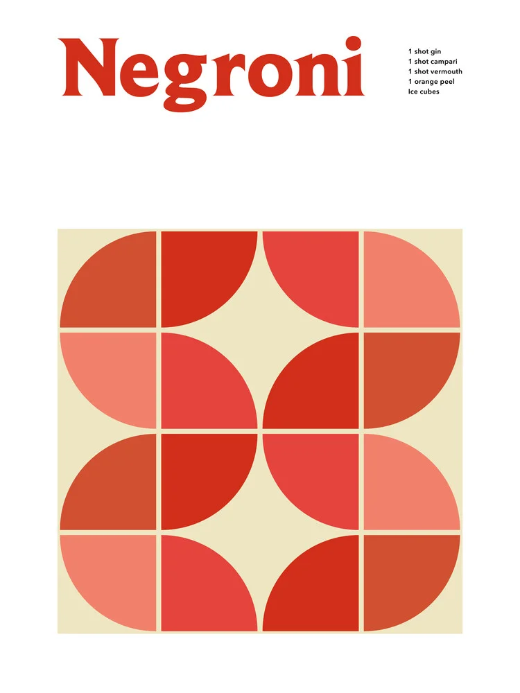Negroni - fotokunst von Typo Art