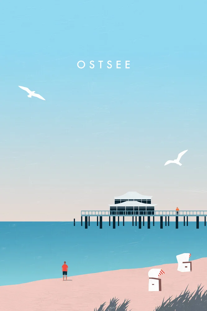 Ostsee - fotokunst von Katinka Reinke