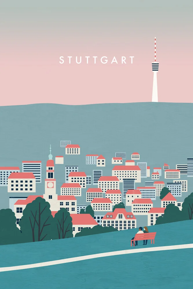 Stuttgart - fotokunst von Katinka Reinke