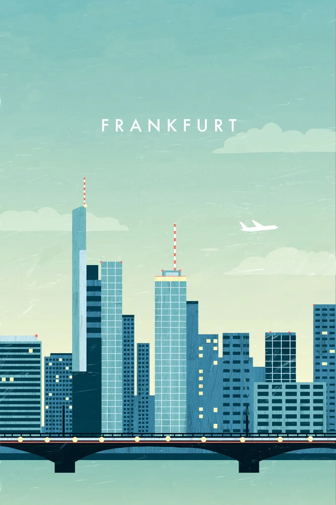 Frankfurt - fotokunst von Katinka Reinke