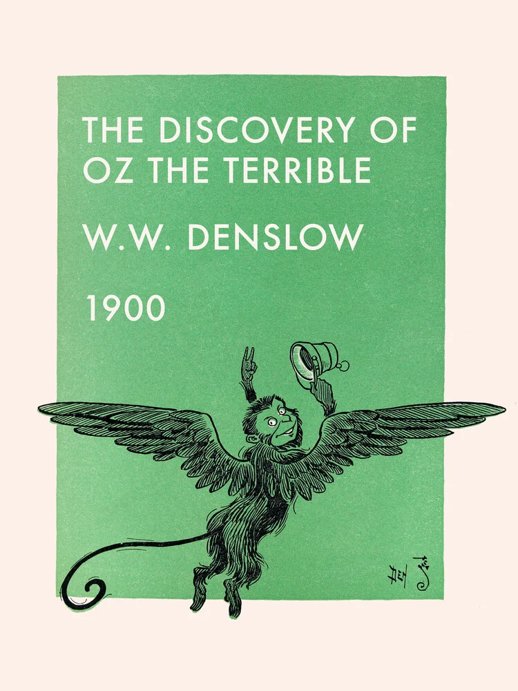 William Wallace Denslow: Die Entdeckung von Oz. Der Schreckliche - fotokunst von Vintage Collection