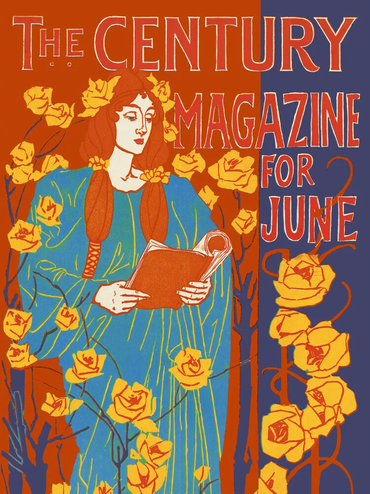 Louis Rhead: The century magazine - fotokunst von Vintage Collection