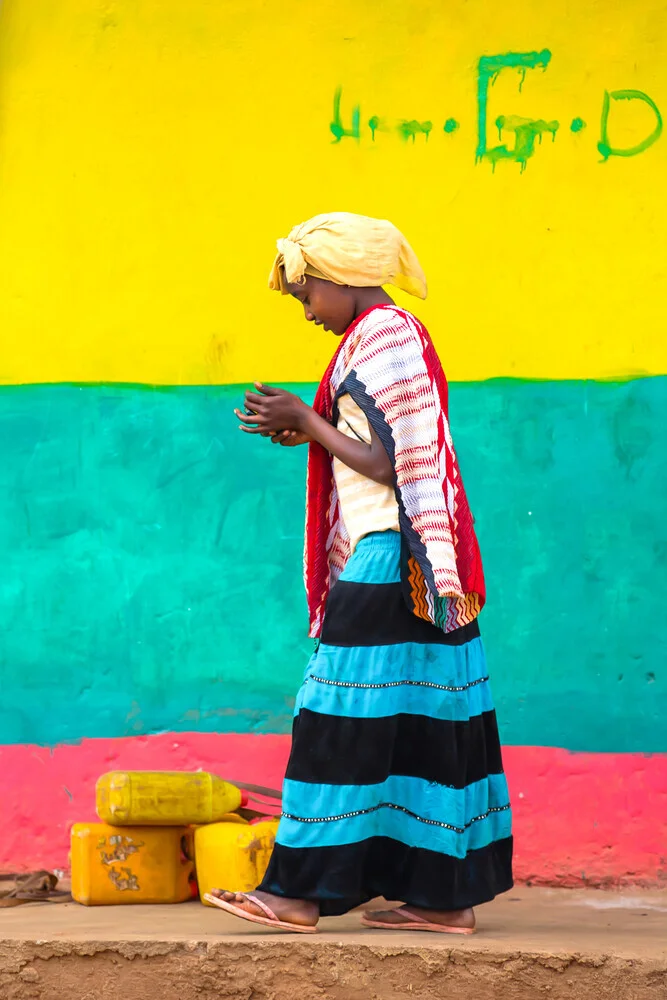 Colors of Ethiopia - fotokunst von Miro May