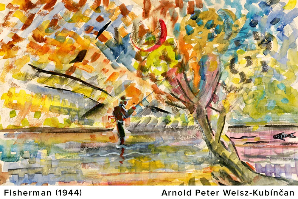 Arnold Peter Weisz-Kubínčan: Fisher - fotokunst von Art Classics