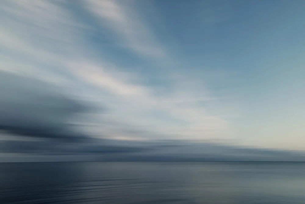 Ostsee verwischt - fotokunst von Nadja Jacke