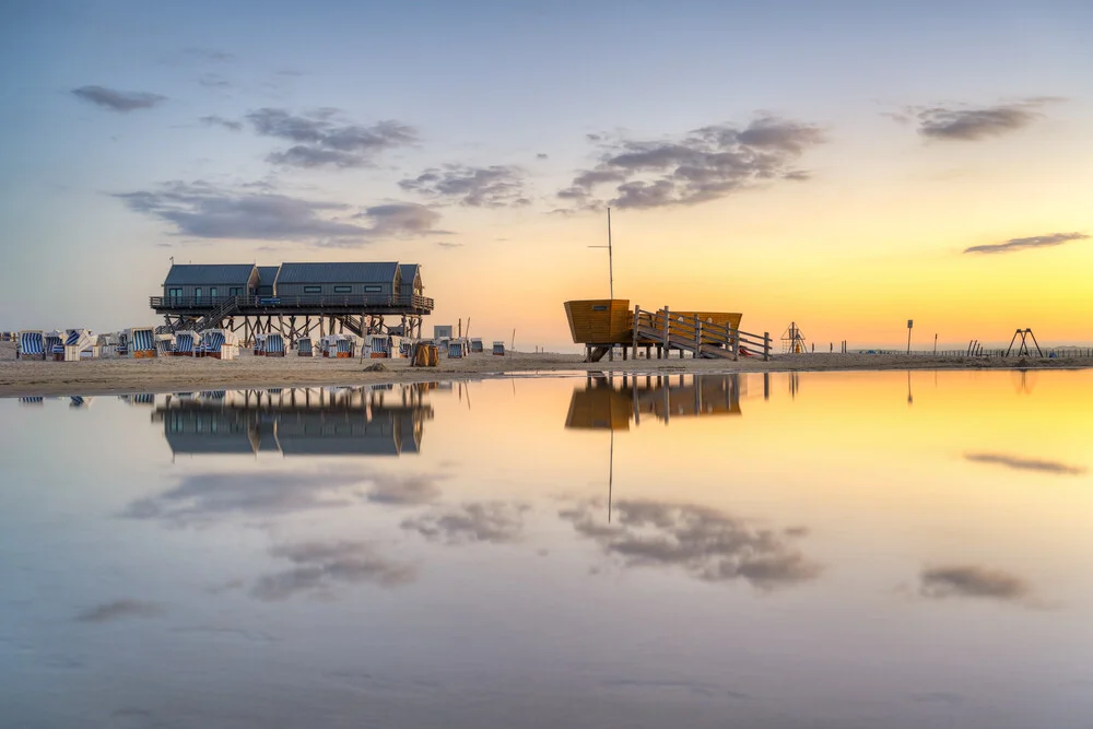 On the beach of Sankt Peter-Ording - Fineart photography by Michael Valjak