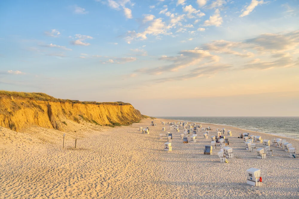 Red cliff on Sylt - Fineart photography by Michael Valjak