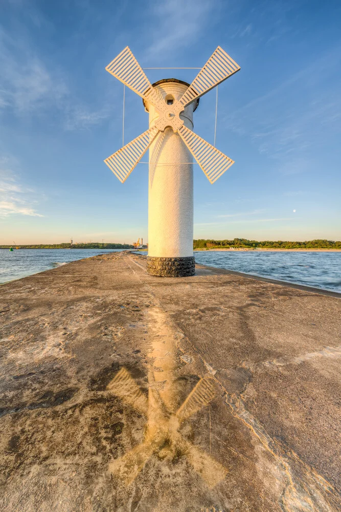 Mill beacon in Swinoujscie on Usedom - Fineart photography by Michael Valjak