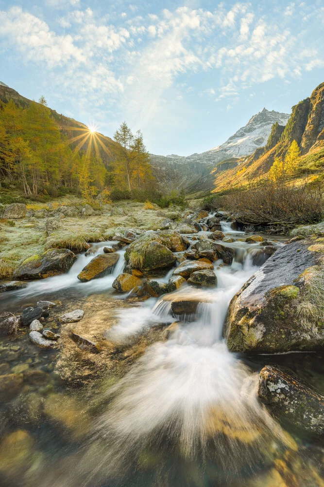 Felbertauern waterfall - Fineart photography by Michael Valjak