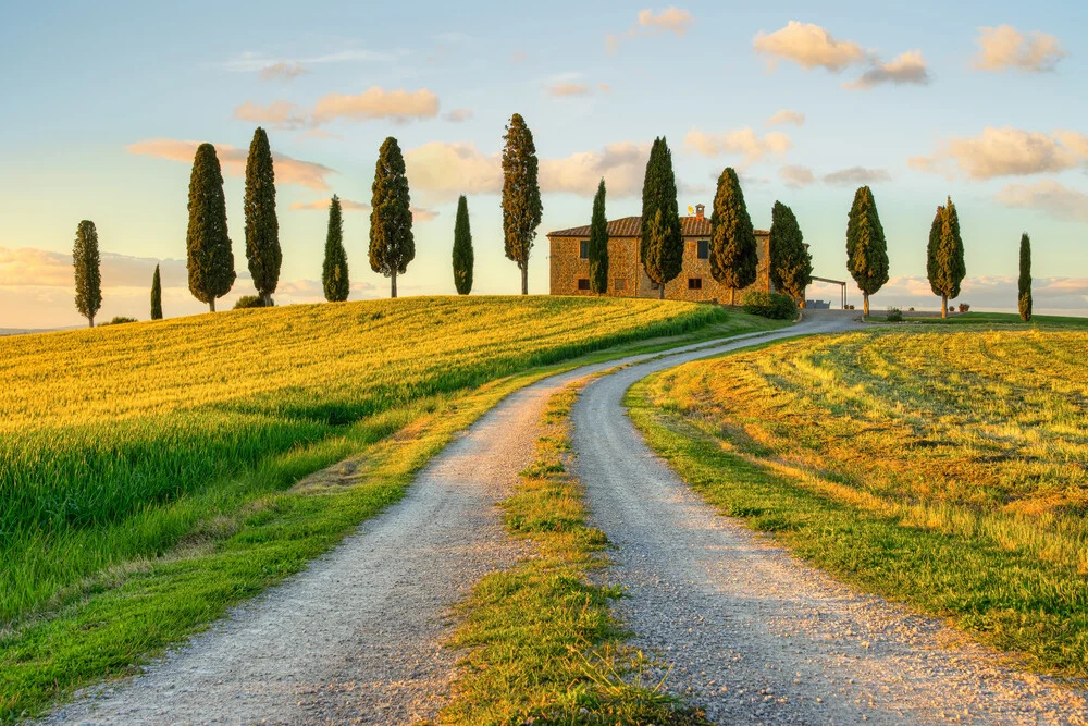 Country house in Tuscany - Fineart photography by Michael Valjak