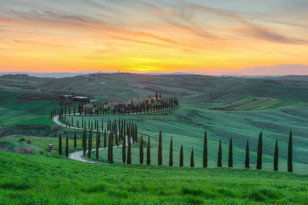 Country house Baccoleno in Tuscany - Fineart photography by Michael Valjak