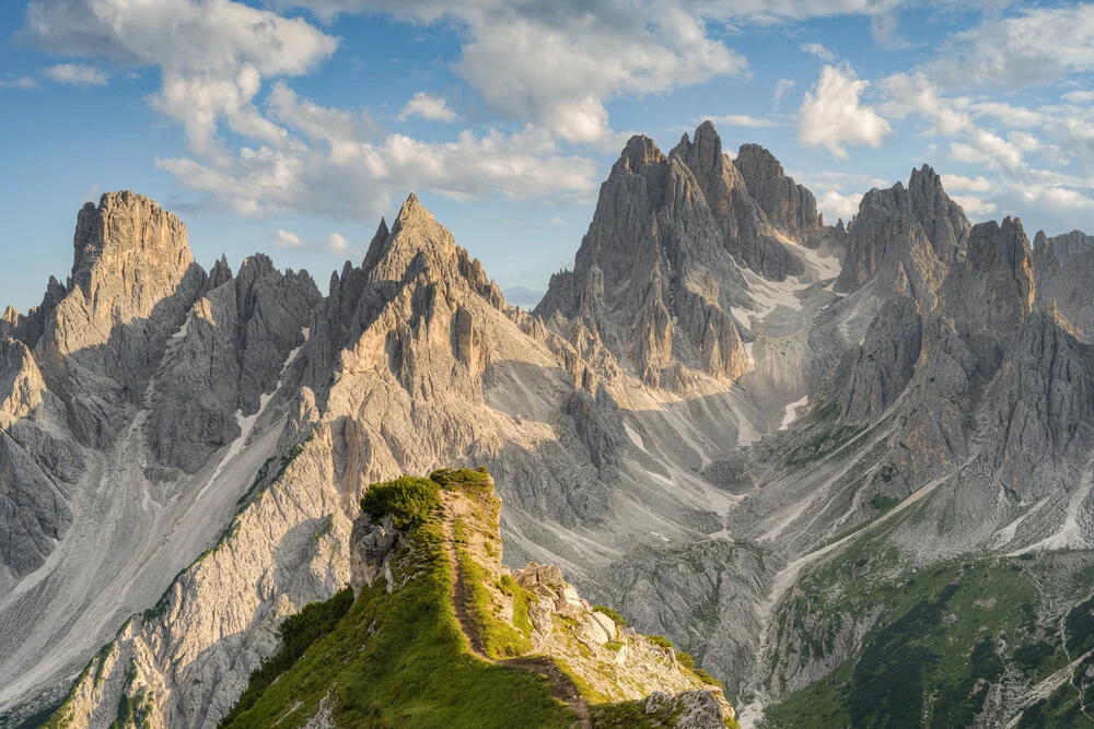 Cadini di Misurina in den Dolomiten - fotokunst von Michael Valjak