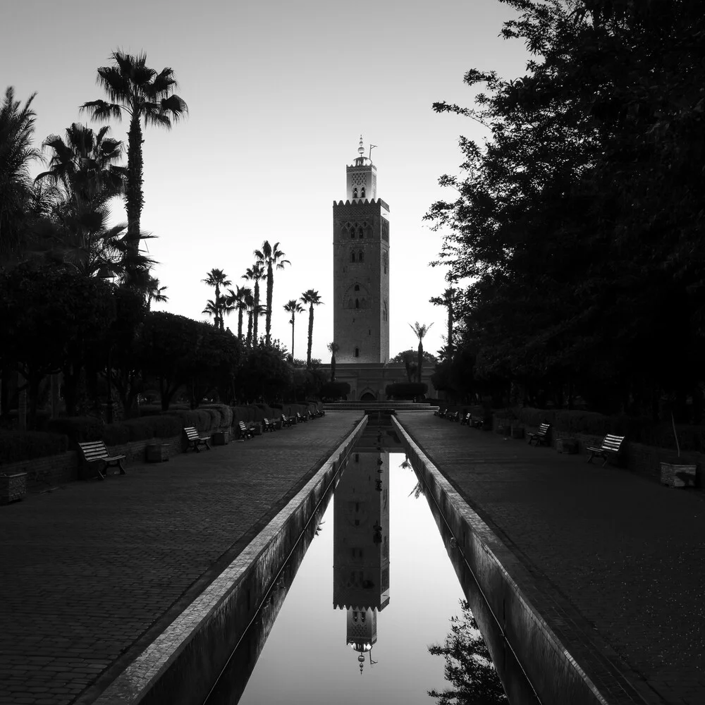 Koutoubia Moschee - fotokunst von Christian Janik