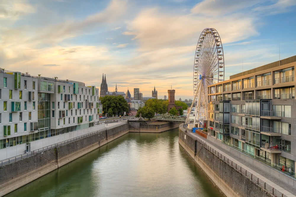 Ferris wheel in Cologne - Fineart photography by Michael Valjak