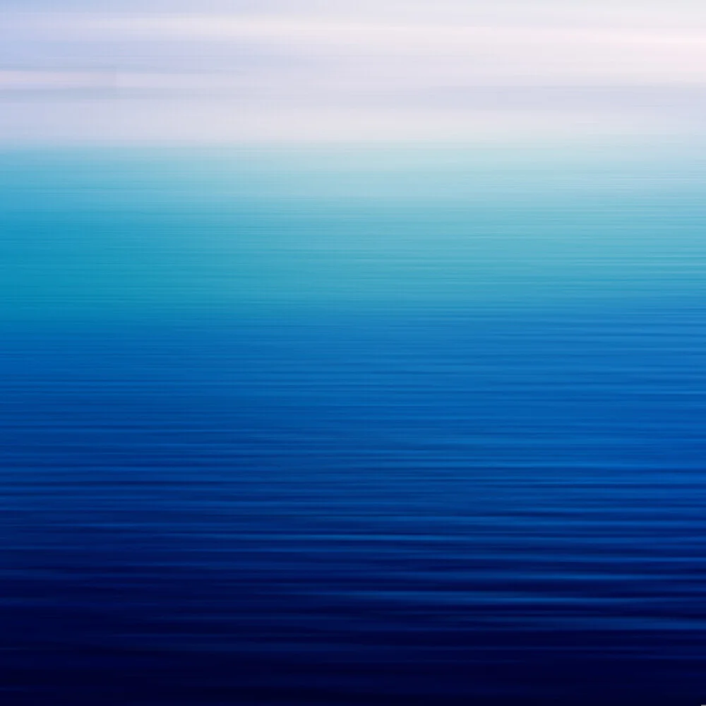 shades of blue - fotokunst von Steffi Louis