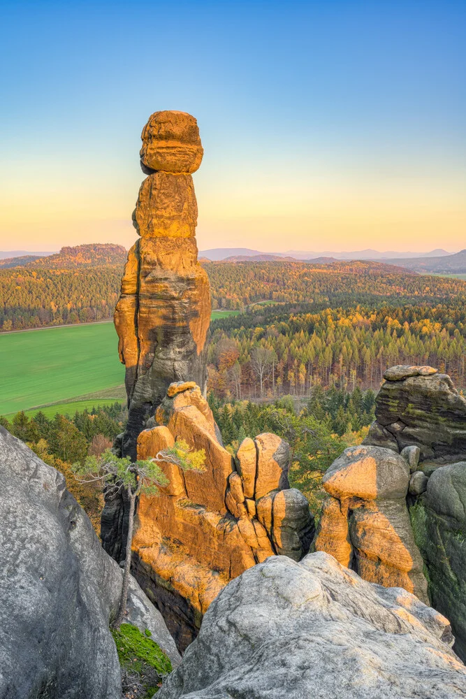 Barbarine in der Sächsischen Schweiz - fotokunst von Michael Valjak