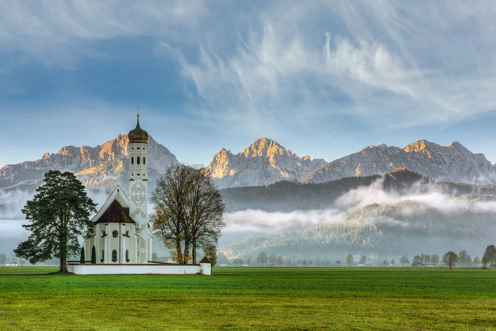 St. Coloman im Allgäu - fotokunst von Michael Valjak