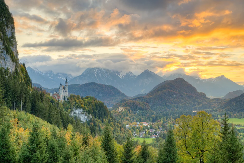 Herbst im Allgäu - fotokunst von Michael Valjak