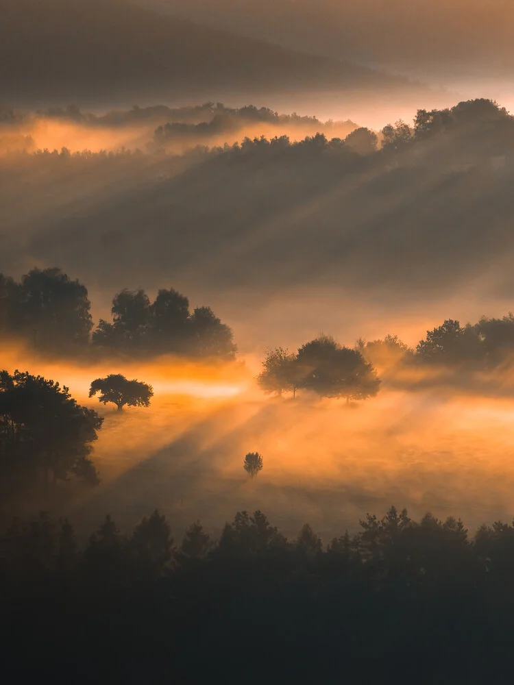 Magischer Sonnenaufgang - fotokunst von Jan Pallmer