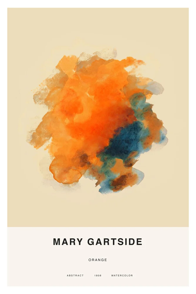 Mary Gartside: Orange - fotokunst von Art Classics