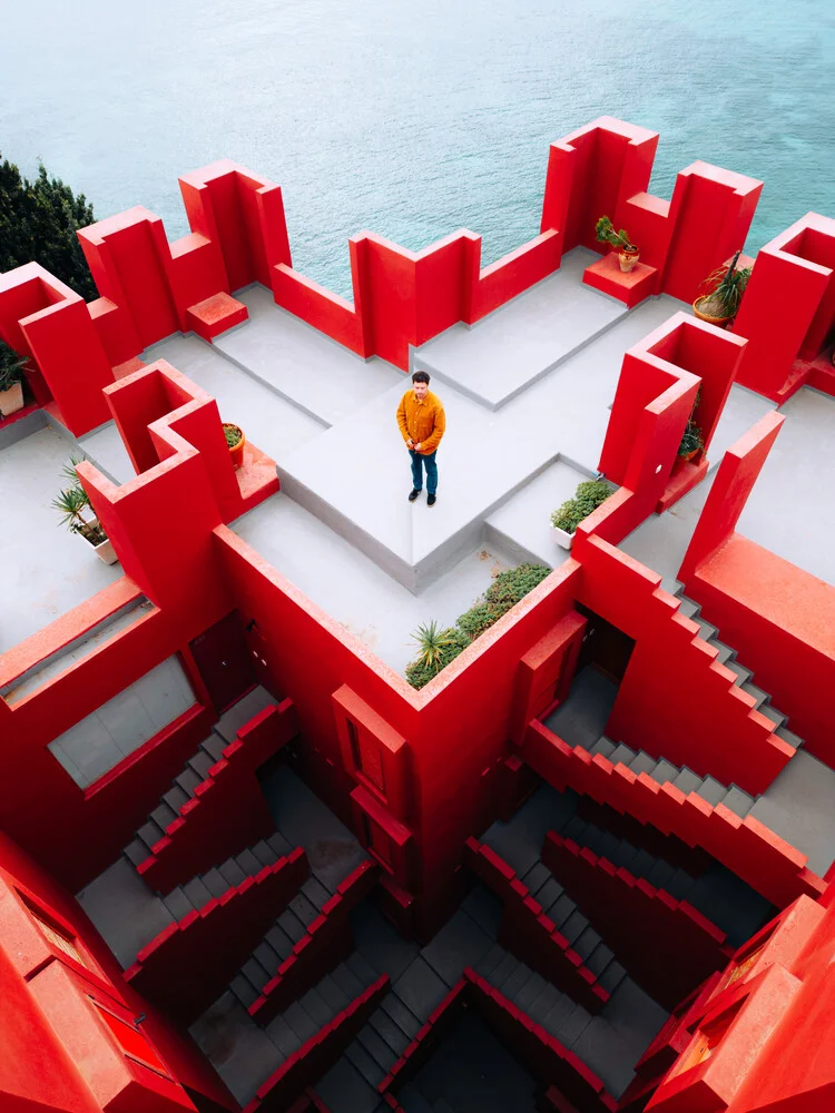 La Muralla Roja - Ricardo Bofill - Fineart photography by André Alexander