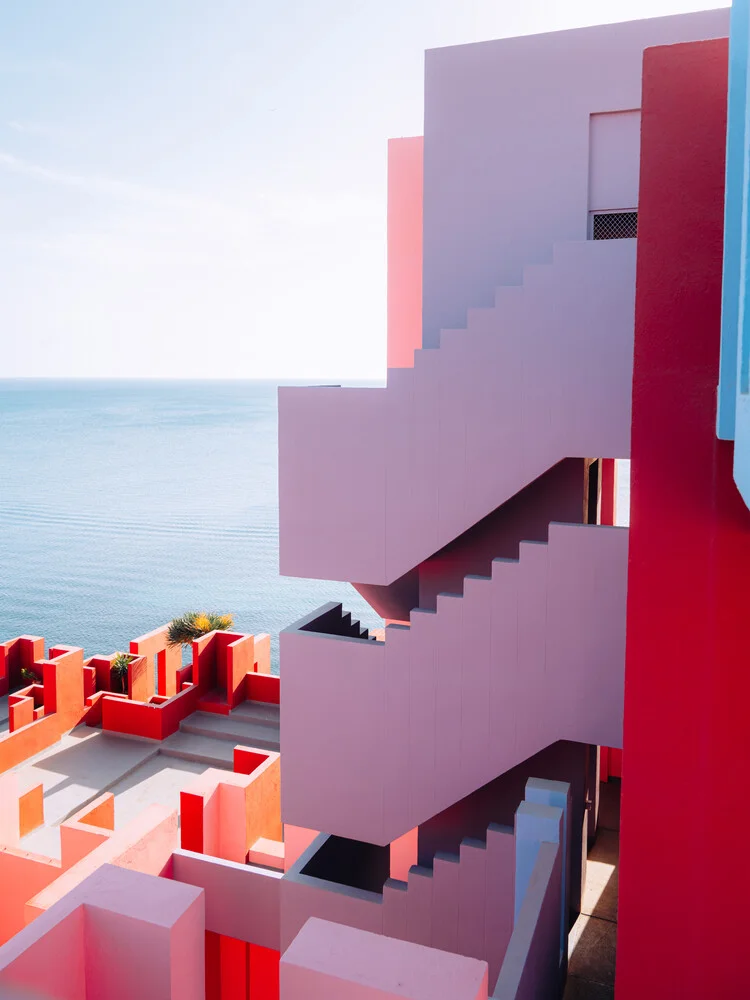 La Muralla Roja - Ricardo Bofill V - fotokunst von André Alexander