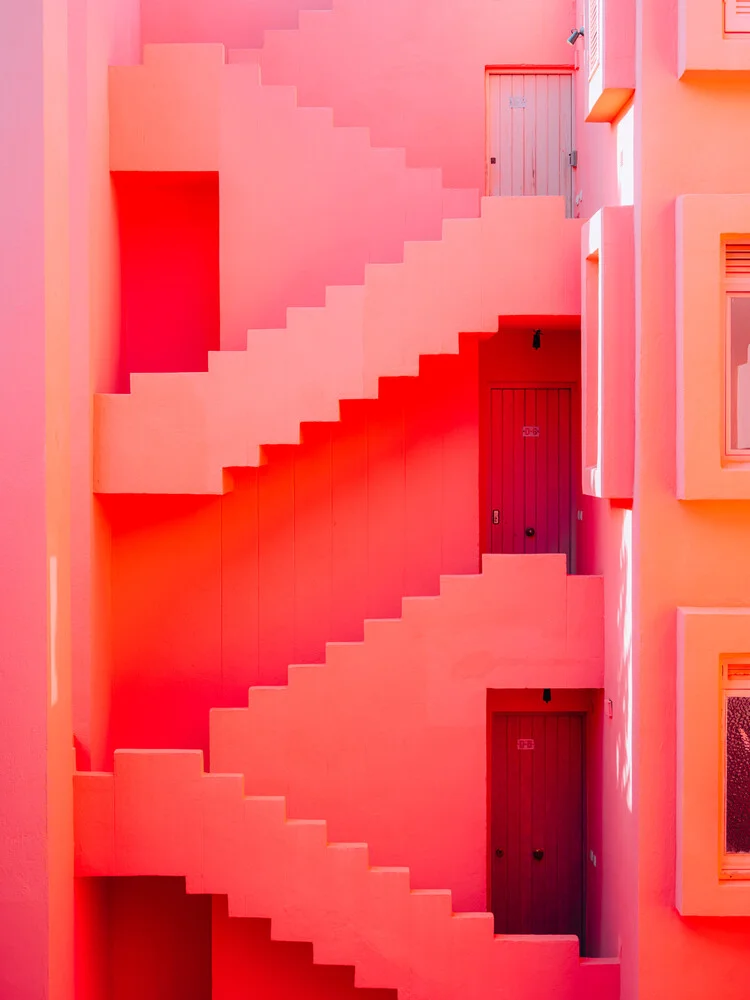 La Muralla Roja - Ricardo Bofill VI - fotokunst von André Alexander