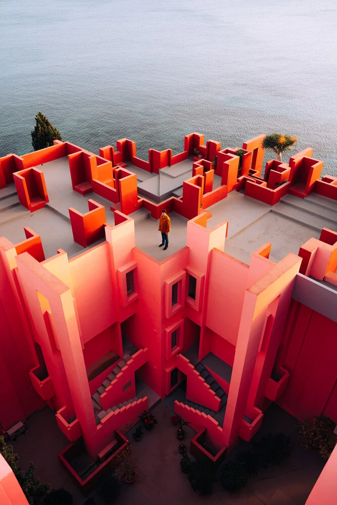 La Muralla Roja - Ricardo Bofill XII - Fineart photography by André Alexander