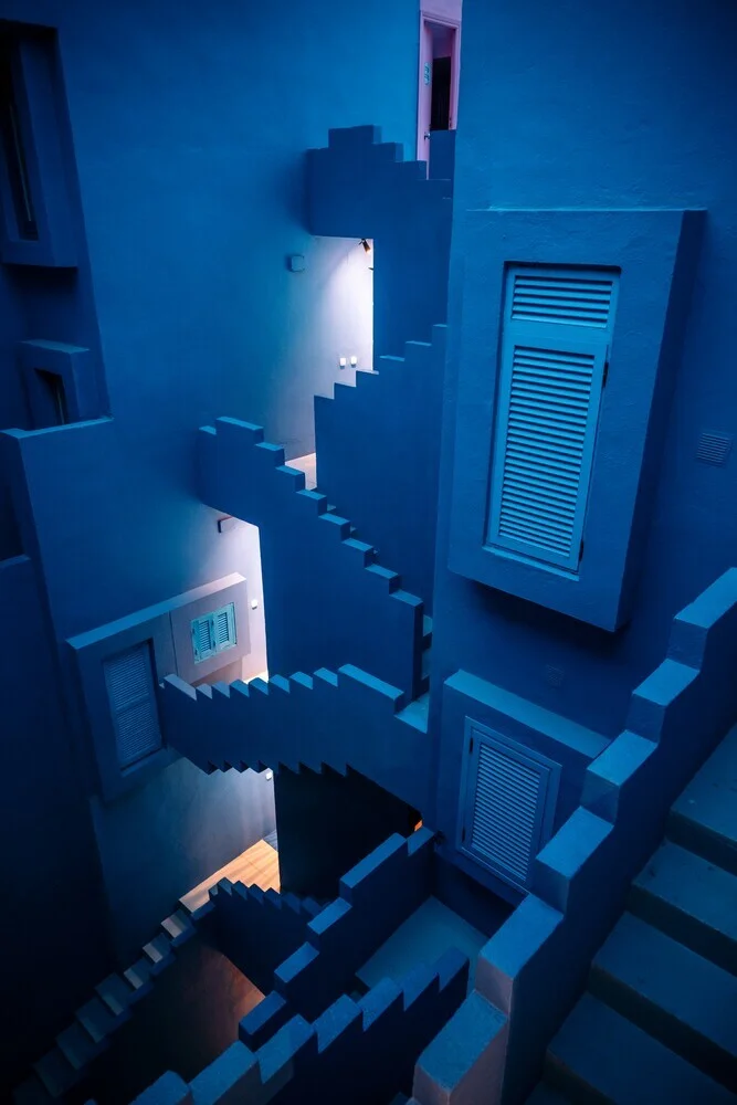 La Muralla Roja - Ricardo Bofill IX - fotokunst von André Alexander