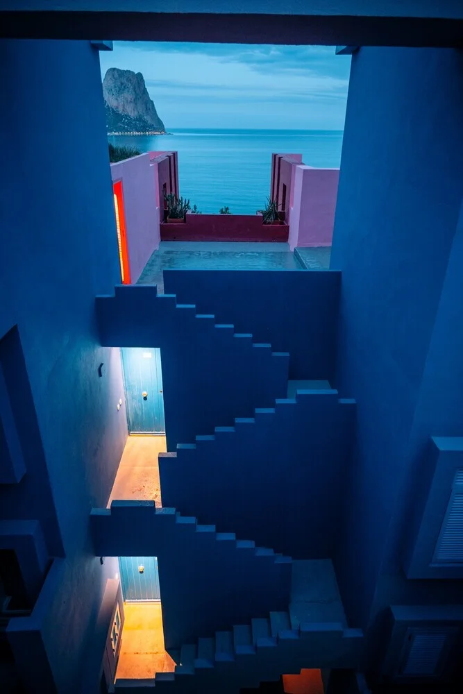 La Muralla Roja - Ricardo Bofill XV - fotokunst von André Alexander