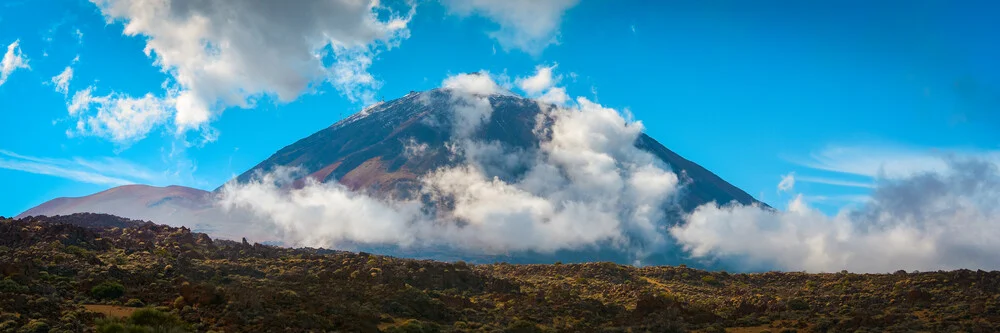 Vulkan Teide im Wolkenkleid - fotokunst von Martin Wasilewski