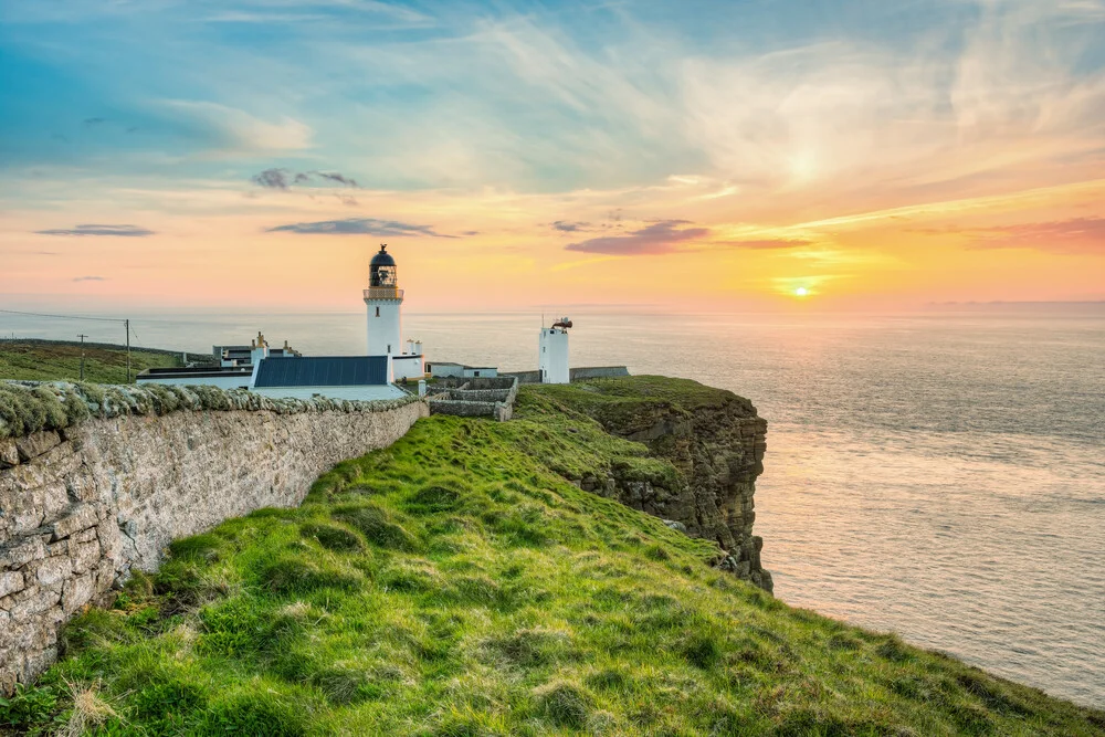 Sunset at Dunnet Head in Scotland - Fineart photography by Michael Valjak