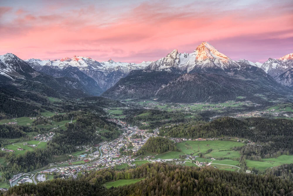 Berchtesgaden and Watzmann in Bavaria - Fineart photography by Michael Valjak
