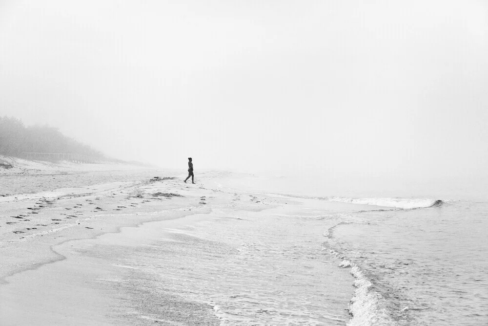 The woman and the sea - Fineart photography by Victoria Knobloch