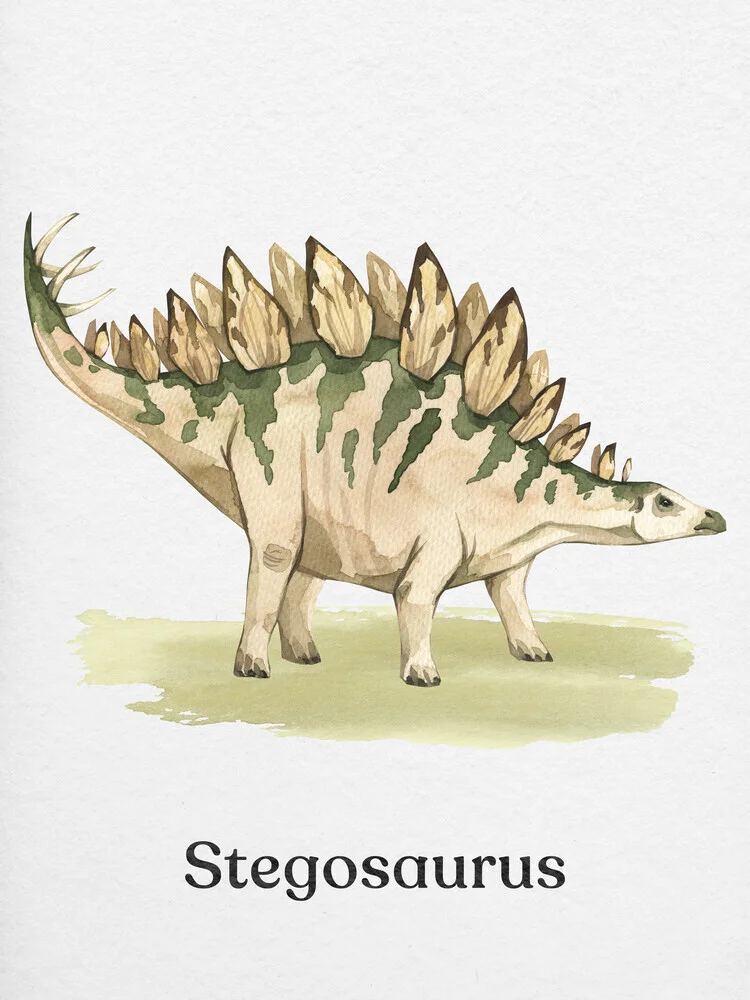 Stegosaurus - fotokunst von Gal Pittel